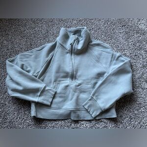 Lululemon Scuba Oversized Half Zip Funnel Neck Sz XS/S